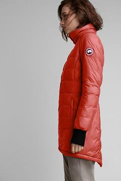 Chamarras Canada Goose Mujer Outlet - Ellison Chaqueta De Plumas Rojos YJ8205761